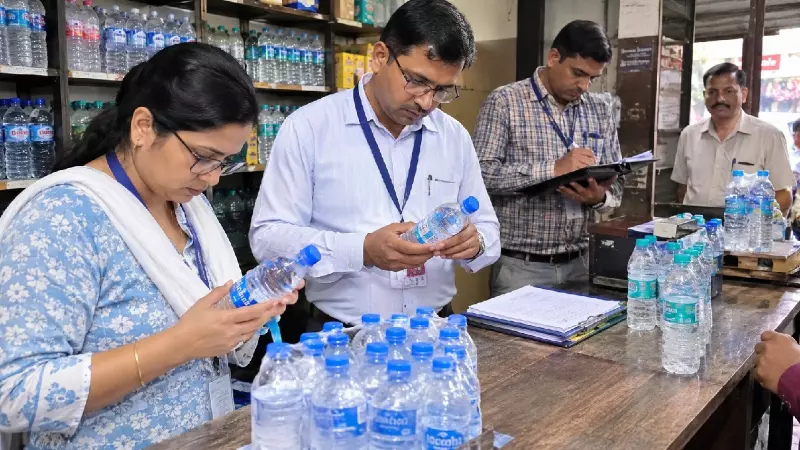 यूपी में 57 ब्रांड का पैकेज्ड पानी असुरक्षित, झांसी का ब्लू वर्ल्ड भी सूची में शामिल