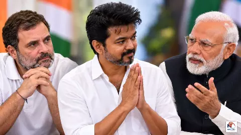 Vijay Meets PM Modi After Joining INDIA Bloc