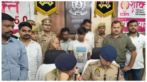 प्रतापगढ़ में खौफनाक साजिश! प्रेमी संग मिलकर पत्नी ने कराई पति की हत्या, 4 गिरफ्तार प्रतापगढ़ में खौफनाक साजिश! प्रेमी संग मिलकर पत्नी ने कराई पति की हत्या, 4 गिरफ्तार