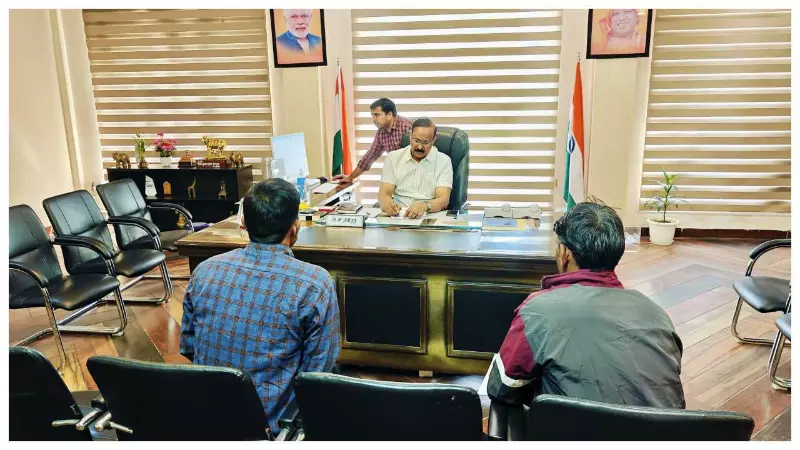 OP Arya hears peoples problems in Janata Darshan