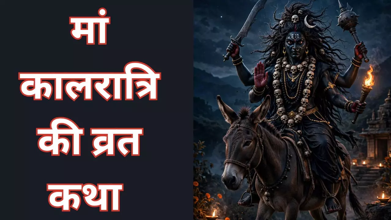 Maa Kalratri Vrat Katha: रक्तबीज का अंत करने के लिए मां ने लिया उग्र रूप, जानें मां कालरात्रि की कथा Maa Kalratri Vrat Katha: रक्तबीज का अंत करने के लिए मां ने लिया उग्र रूप, जानें मां कालरात्रि की कथा