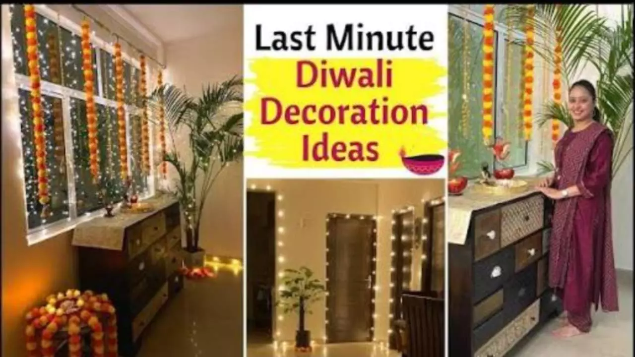 Diwali Decoration Ideas: 7 Easy Ways to Decorate Your Home in Just 15 Minutes