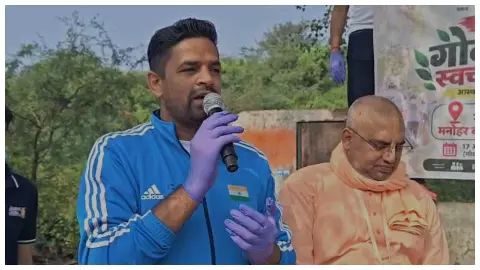 Initiative to keep Braj clean, Naveen Poonia gave Message of Plastic Free Braj Initiative to keep Braj clean, Naveen Poonia gave Message of Plastic Free Braj