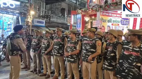 Mahoba News: महोबा में नवरात्र और विसर्जन को लेकर प्रशासन अलर्ट, डीएम-एसपी ने लिया जायजा Mahoba News: महोबा में नवरात्र और विसर्जन को लेकर प्रशासन अलर्ट, डीएम-एसपी ने लिया जायजा