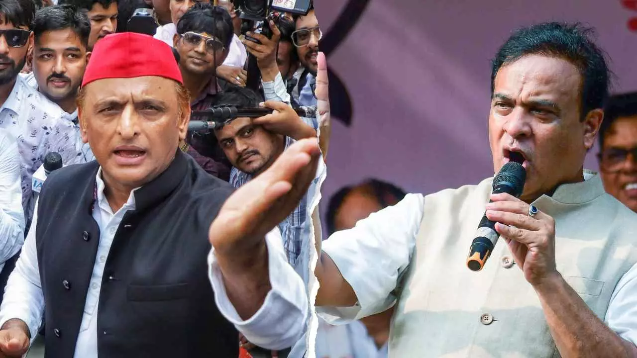 अखिलेश की हिम्मत नहीं कि वो यूपी विधानसभा चुनाव लड़ें, CM हिमंता का तीखा हमला, दे दिया चैलेंज अखिलेश की हिम्मत नहीं कि वो यूपी विधानसभा चुनाव लड़ें, CM हिमंता का तीखा हमला, दे दिया चैलेंज