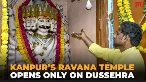 Ravan Temple Mystery: Why Kanpur’s Ravana Temple Opens Only Once a Year on Dussehra