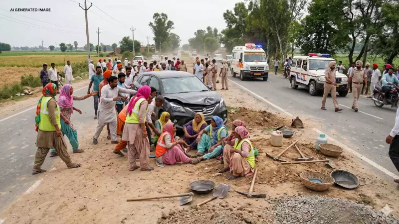 पंजाब के लहरागागा-जाखल रोड पर दर्दनाक हादसा, 23 मजदूरों को कुचलती निकली कार, 8 की मौत पंजाब के लहरागागा-जाखल रोड पर दर्दनाक हादसा, 23 मजदूरों को कुचलती निकली कार, 8 की मौत