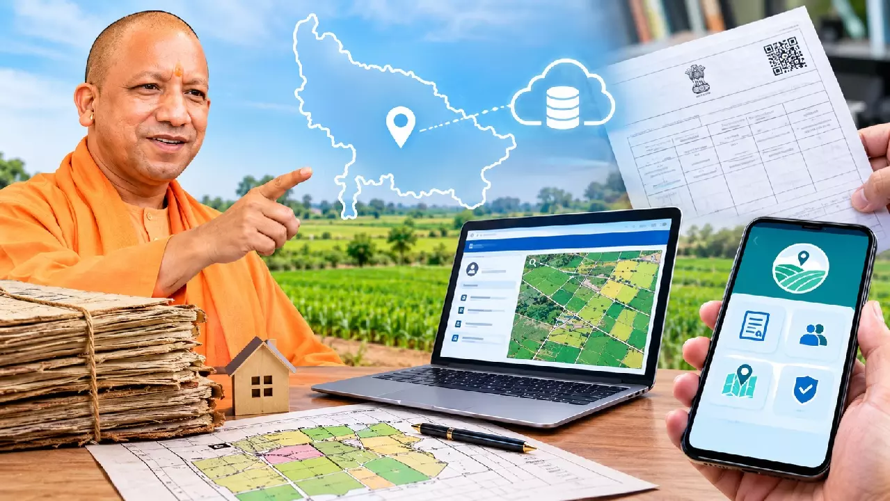 यूपी में डिजिटल हुए जमीन के रिकॉर्ड, खतौनी से लेकर वरासत तक ऑनलाइन हुई व्यवस्था यूपी में डिजिटल हुए जमीन के रिकॉर्ड, खतौनी से लेकर वरासत तक ऑनलाइन हुई व्यवस्था