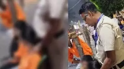 कोलकाता पूजा पंडाल में महिला से यौन उत्पीड़न, Video Viral होते ही ASI गिरफ्तार