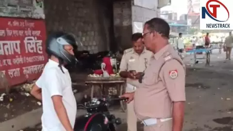 Chandauli: चंदौली में पुलिस का सघन चेकिंग अभियान, 1198 वाहनों के चालान; 20.16 लाख रुपये का जुर्माना