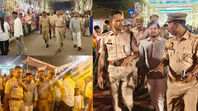 Chandauli: मुगलसराय में दुर्गा पूजा की धूम: डीएम-एसपी ने पंडालों का निरीक्षण कर परखे सुरक्षा इंतजाम Chandauli: मुगलसराय में दुर्गा पूजा की धूम: डीएम-एसपी ने पंडालों का निरीक्षण कर परखे सुरक्षा इंतजाम