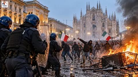 Italy Protest Law Italy Protest Law