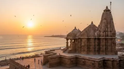 Somnath Temple Rules: 3 Restrictions to Know Before Visiting for the Next 60 Days| Somnath Temple Rules: 3 Restrictions to Know Before Visiting for the Next 60 Days|