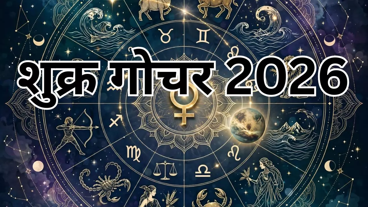 Shukra Gochar 2026: अक्टूबर में शुक्र बदलेंगे नक्षत्र, 7 राशियों के लिए खुलेंगे तरक्की के नए रास्ते Shukra Gochar 2026: अक्टूबर में शुक्र बदलेंगे नक्षत्र, 7 राशियों के लिए खुलेंगे तरक्की के नए रास्ते