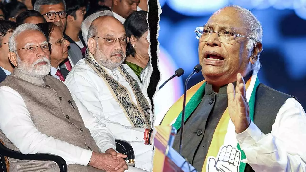 खड़गे ने फिर खोला मुंह! अब मोदी के साथ शाह पर भी तीखा हमला, अब तो आर-पार की लड़ाई का एलान