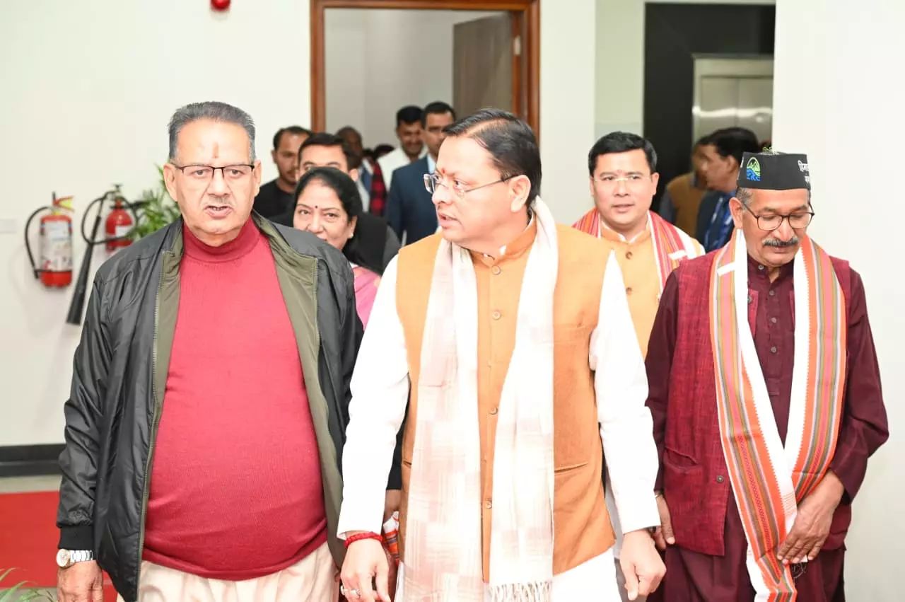 CM Pushkar Singh Dhami