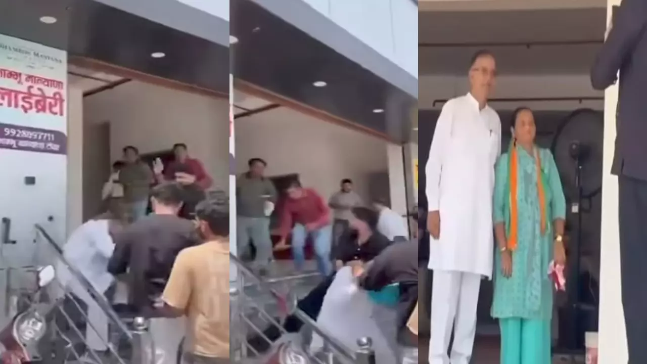 VIRAL VIDEO: बीकानेर में पूर्व IPS और कांग्रेस जिलाध्यक्ष पर बरसे थप्पड़ मुक्के!