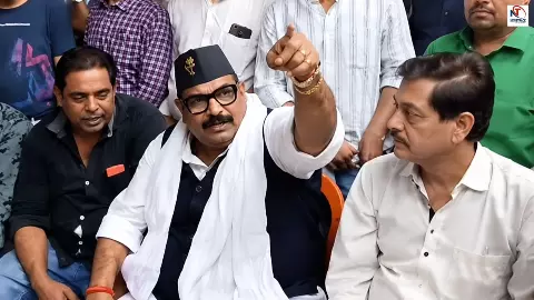 BJP MLA Mahesh Trivedi Viral Video BJP MLA Mahesh Trivedi Viral Video
