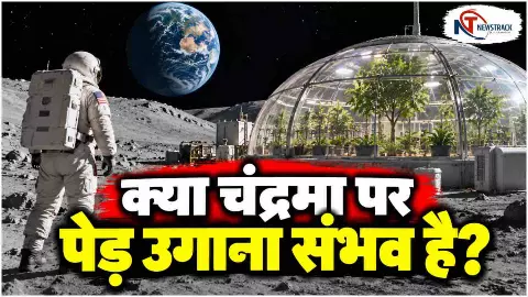 Chandrama Per Ped Nikal Sakte Hai | Can Trees Grow on Mars | Can Trees Grow on the Moon | Newstrack