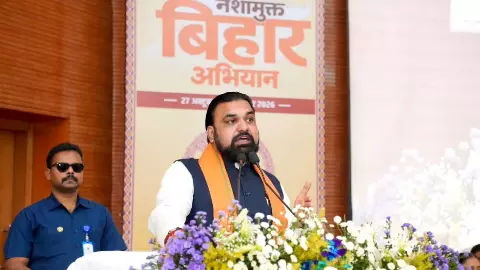 Nashamukti campaign launched in Bihar, awareness message will reach villages Nashamukti campaign launched in Bihar, awareness message will reach villages
