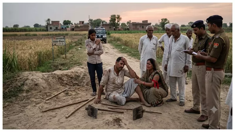 खेत का रास्ता काटने पर बवाल: हापुड़ में दबंगों ने किसान को लहूलुहान किया, जान से मारने की दी धमकी खेत का रास्ता काटने पर बवाल: हापुड़ में दबंगों ने किसान को लहूलुहान किया, जान से मारने की दी धमकी