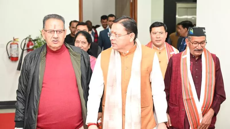 CM Pushkar Singh Dhami CM Pushkar Singh Dhami