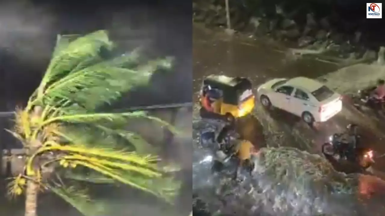 Cyclone Arnab Landfall in Andhra Pradesh Cyclone Arnab Landfall in Andhra Pradesh