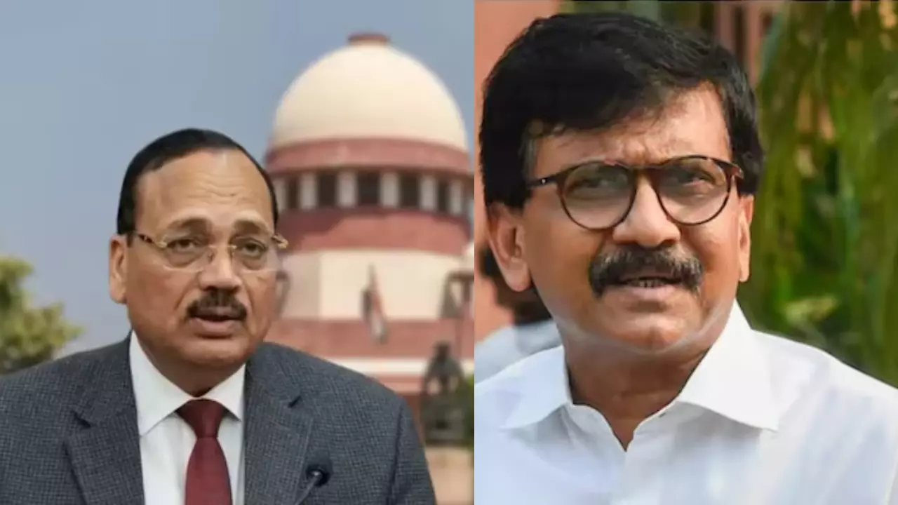 CJI सूर्यकांत पर टिप्पणी से संजय राउत की बढ़ीं मुश्किलें! 17 नवंबर को सुप्रीम कोर्ट में होना होगा पेश CJI सूर्यकांत पर टिप्पणी से संजय राउत की बढ़ीं मुश्किलें! 17 नवंबर को सुप्रीम कोर्ट में होना होगा पेश