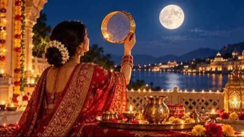 Karwa Chauth Moonrise Time