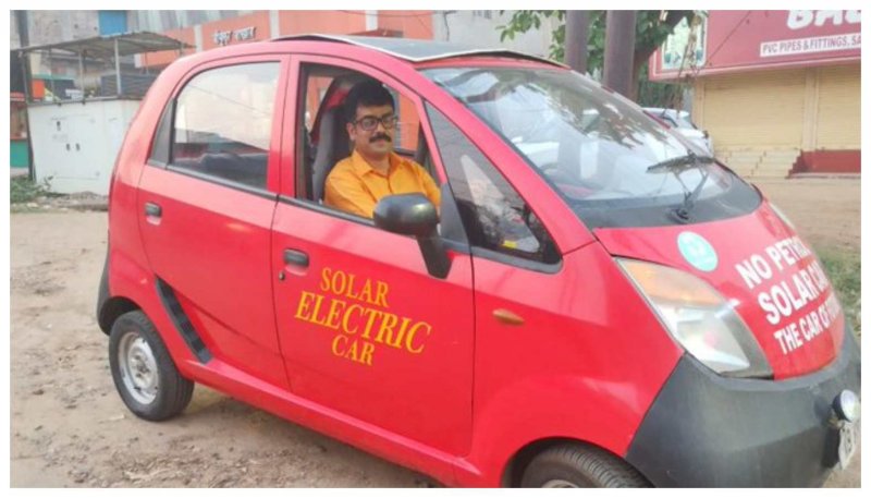 Tata Nano Car: गजब! टाटा की नैनो को बना दिया सोलर कार, मात्र 30 रुपये में कराती है 100km का सफर
