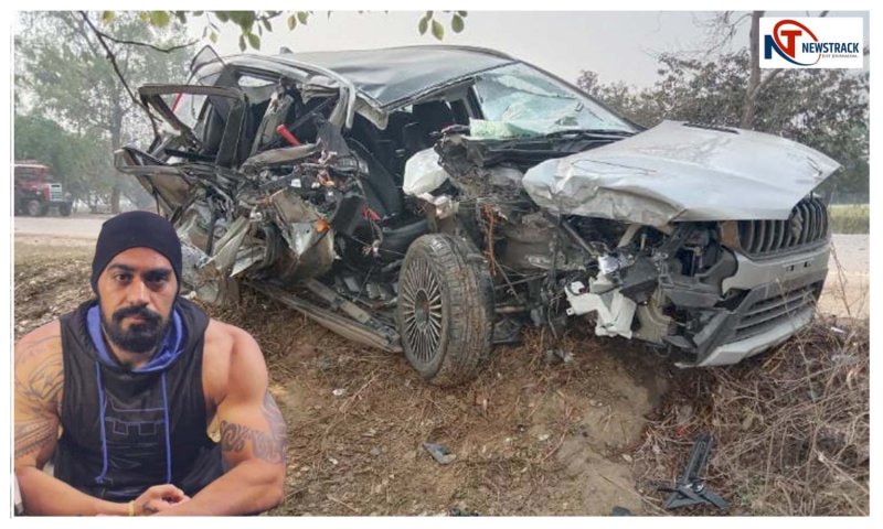 Lakhimpur kheri news: जिम संचालक की सड़क दुर्घटना में मौत, अज्ञात वाहन ने मारी कार में टक्कर