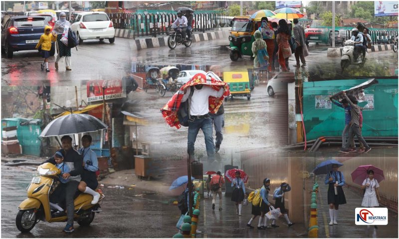 Lucknow Rain Today: सोमवार तड़के 3 बजे से लखनऊ में झमाझम बारिश, बेमौसम बरसात ने गर्मी से दिलाई राहत
