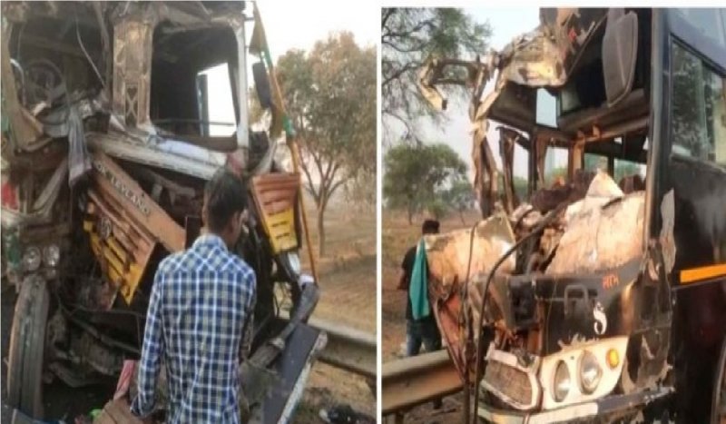 Road Accident In Chhattisgarh: बारातियों से भरी बस और ट्रक में जोरदार टक्कर, एक की मौत, 80 घायल, 20 की हालात गंभीर