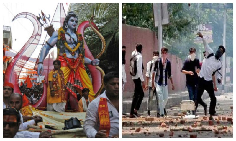 Ram Navami 2023: रामनवमी पर लखनऊ में पथराव-झड़प, जानकीपुरम और अंबेडकर यूनिवर्सिटी में दो समुदाय आमने-सामने