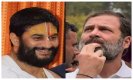 Congress Protest: राहुल गांधी का आश्रम में स्‍वागत, बोले - हनुमानगढ़ी के महंत संजय दास