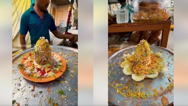 delicious indore street food in indore famous street food bhel puri veg