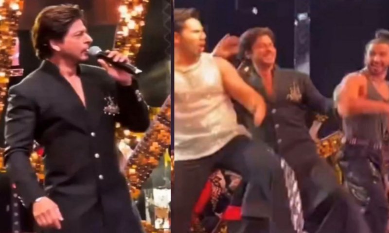 Shah Rukh Khan Dance: किंग खान की स्टेज तोड़ परफॉर्मेंस, NMACC इवेंट में पठान की गूंज