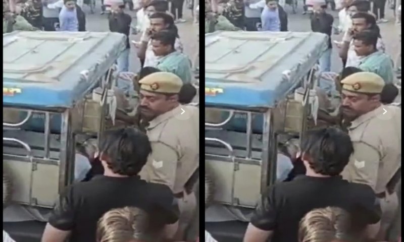 Meerut News: दरोगा ने ई-रिक्शा चालक को डंडा मारा, एसएसपी ने किया निलंबित