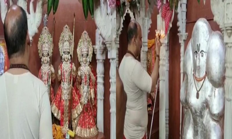 Hanuman Jayanti 2023: कान्हा की नगरी में धूमधाम से मना हनुमान जयंती पर्व, 1100 किलो लड्डू के साथ अर्पित होगा 56 भोग