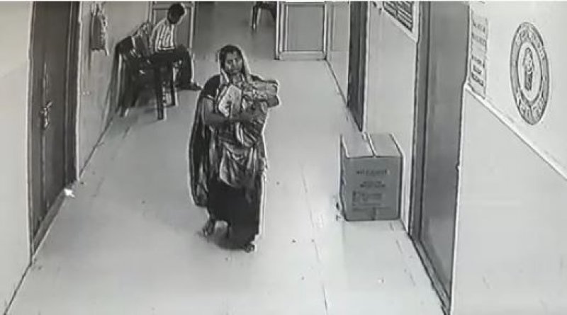 Kanpur News: प्यार दुलार फिर बच्चा लेकर महिला फरार, सीसीटीवी में कैद हुई बच्चा चोर महिला