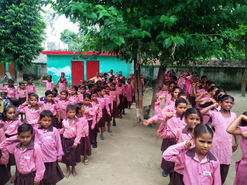 Lakhimpur Kheri news: सरकारी स्कूल की बदली सूरत, प्राइवेट को दे रहा टक्कर