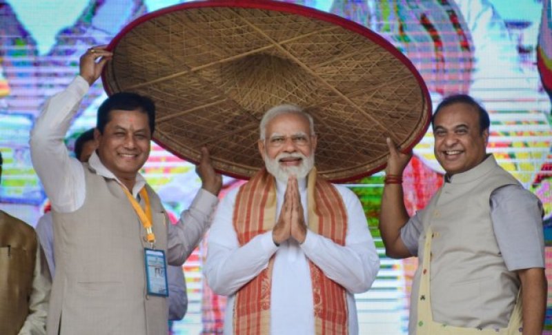 Modi in Assam: PM arrives at Guwahati airport; to launch projects worth around ₹14,300 crore