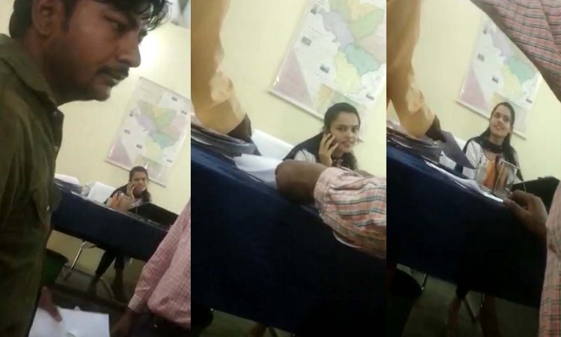 Etawah News: सैयां भए कोतवाल, अब डर काहे का: महिला ने पति की कुर्सी पर बैठ फरियादियों की सुनी समस्याएं, मचा हड़कंप
