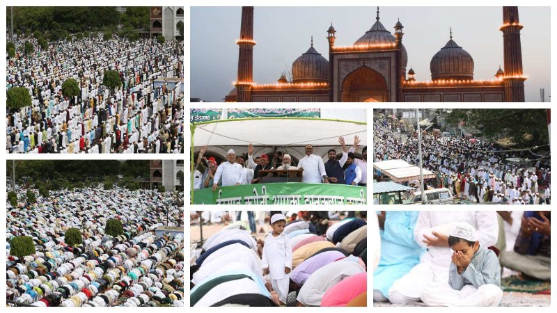 Eid-ul-Fitr 2023: देश भर में ईद का जश्न, दिल्ली-मुंबई-लखनऊ की मस्जिदों में उमड़े नमाजी...सजदे में झुके सिर