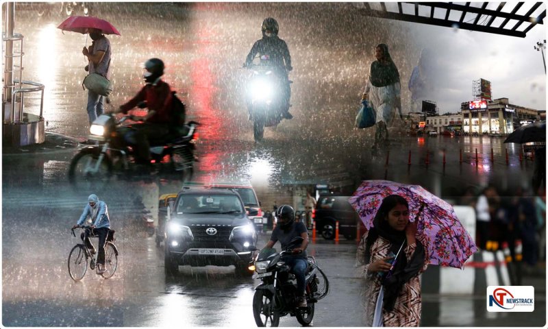 Lucknow Weather Today: अंधेरे में डूबा लखनऊ, तेज आंधी के साथ झमाझम हुई बारिश, अचानक बदल गया मौसम