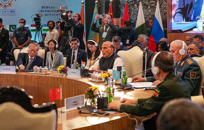 Hold those aiding terror accountable, Rajnath Singh tells SCO defence ministers