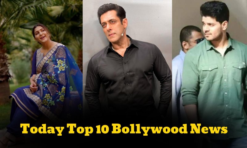 Today Top 10 Bollywood News: सलमान खान से लेकर सपना चौधरी के वायरल वीडियो तक, पढ़ें बॉलीवुड की ताजातरीन खबरें
