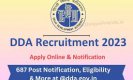 Delhi Development Authority Recruitment 2023: दिल्ली डेवलपमेंट अथॉरिटी में निकली बंपर भर्तियाँ, जानें पूरी प्रक्रिया