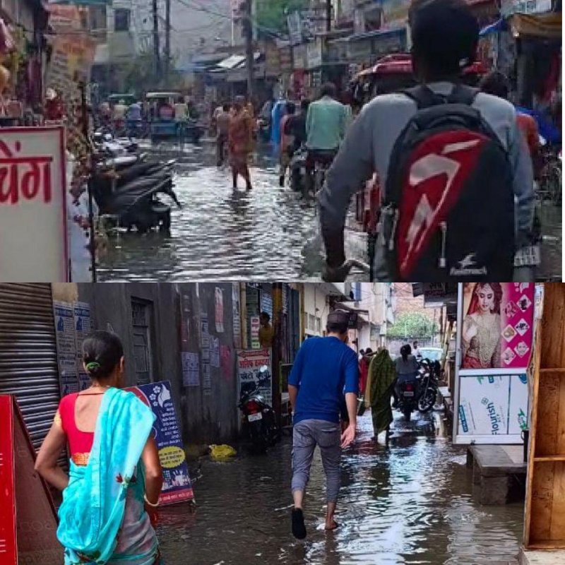 UP Nikay Chunav 2023: बारिश ने खोली नगर में विकास की पोल, बसपा उम्मीदवार ने सोशल मीडिया पर पोस्ट पर पूछा कहां हुआ विकास