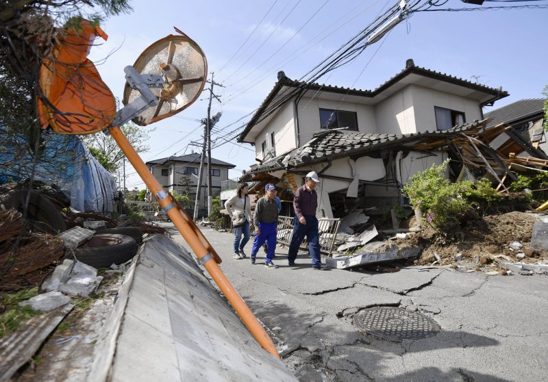 One killed, at least 13 injured as earthquake hits central Japan